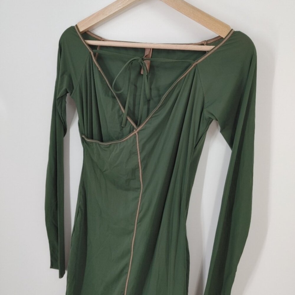 Skims Jelly Sheer Bodycon Dress - Picture 2 of 6